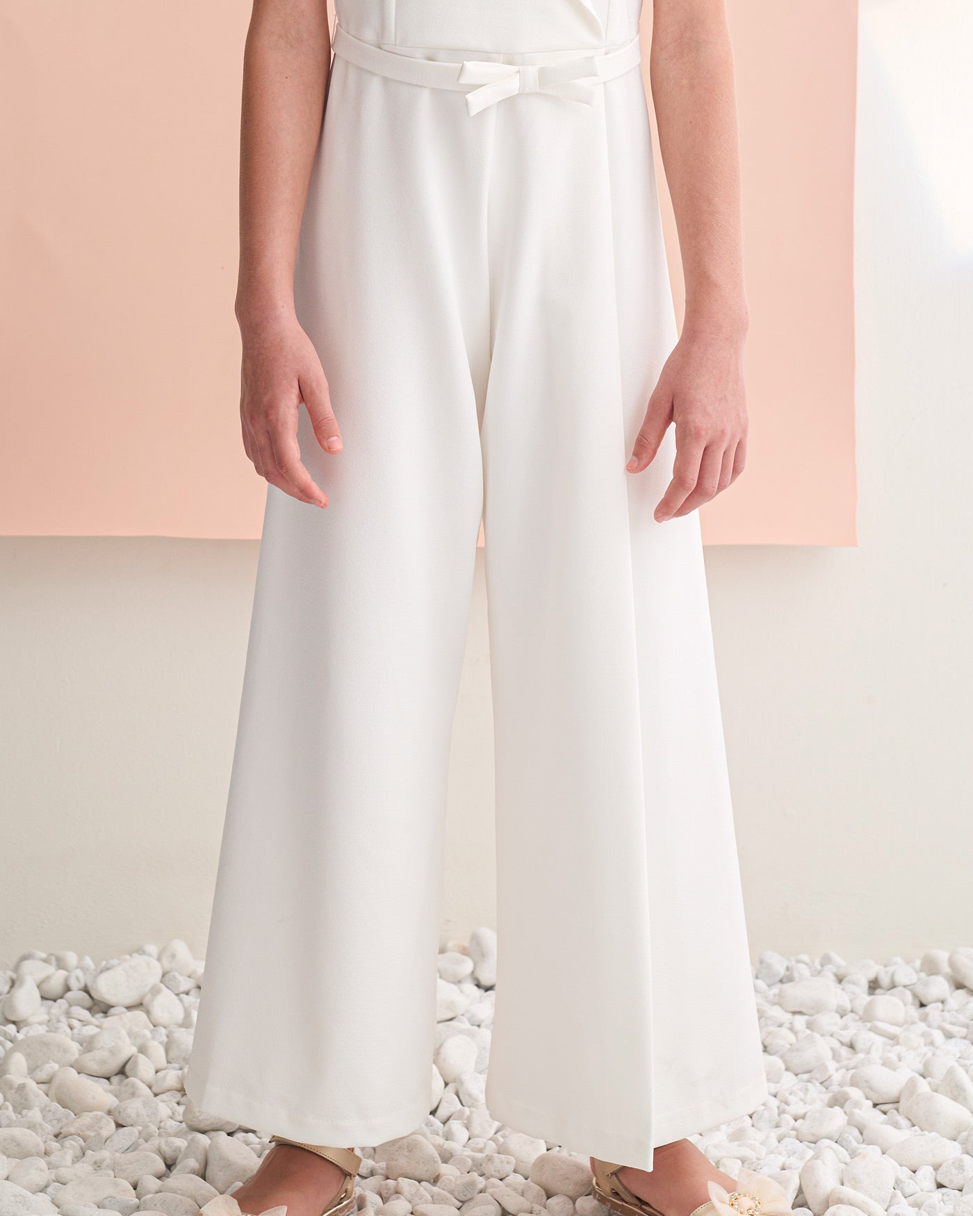 Abel & Lula Girls Crepe Jumpsuit_ 5201