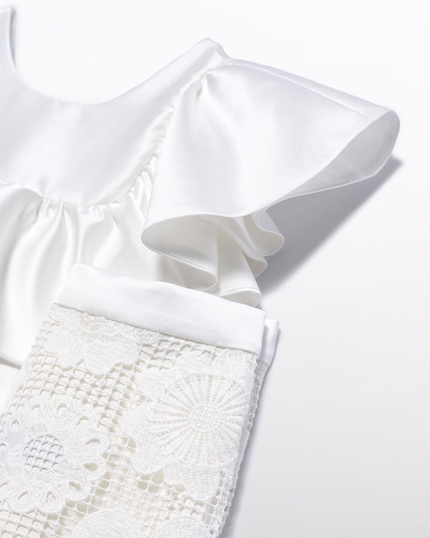 Abel & Lula Girls Lace Culotte Pants Set_ 5212