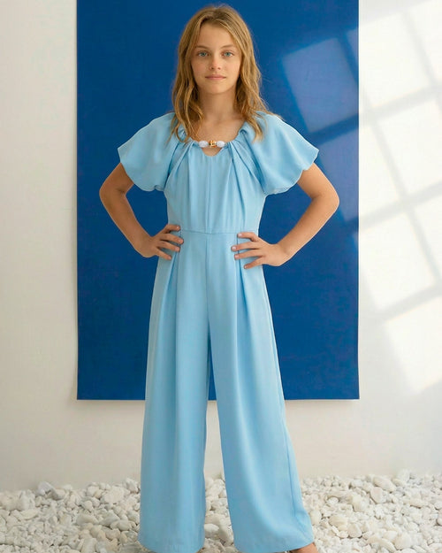 Abel & Lula Girls Crepe Jumpsuit_ 5275