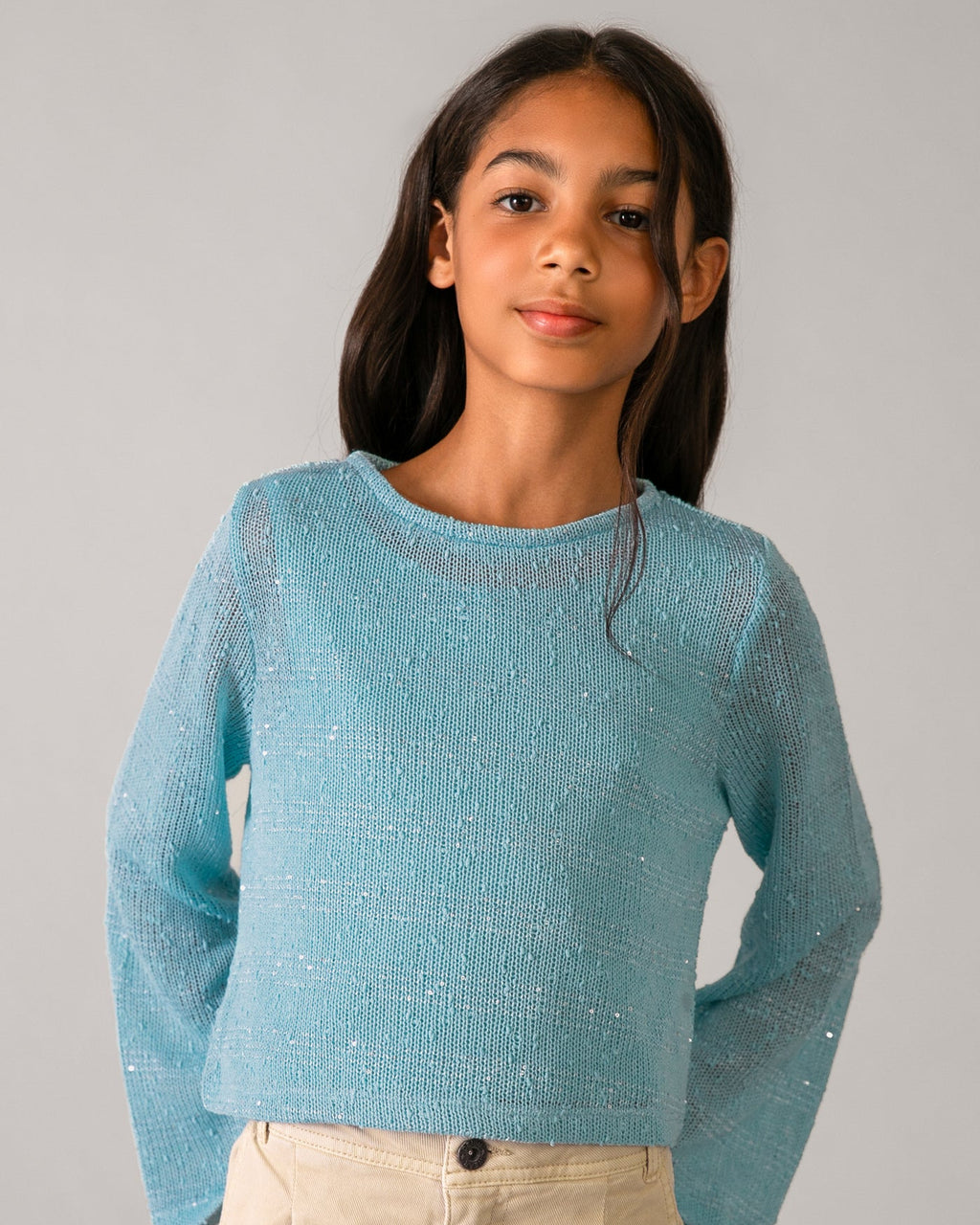 Mayoral Girls Long Sleeve Top_ 6161