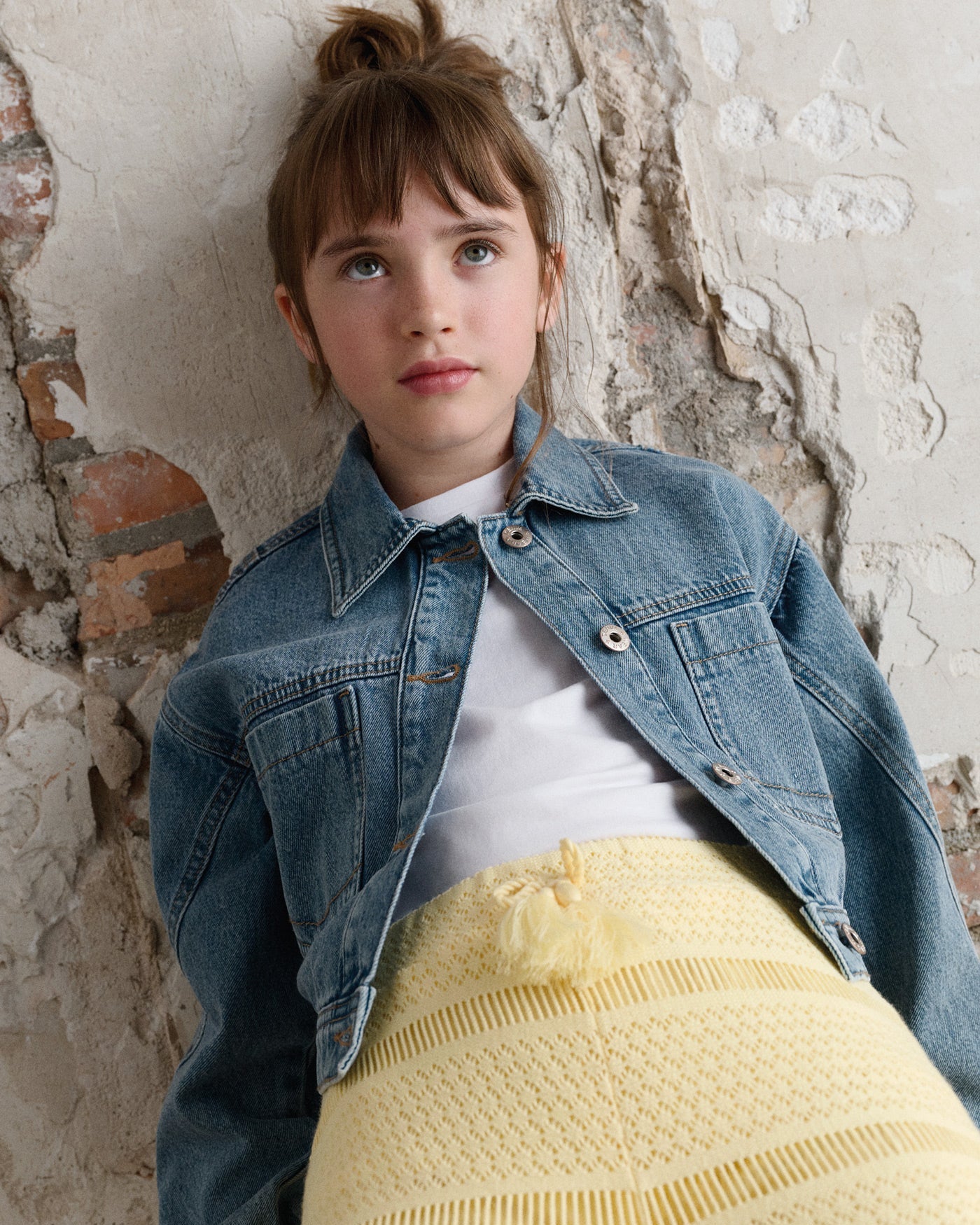 Mayoral Girls Denim Jacket_ 6406