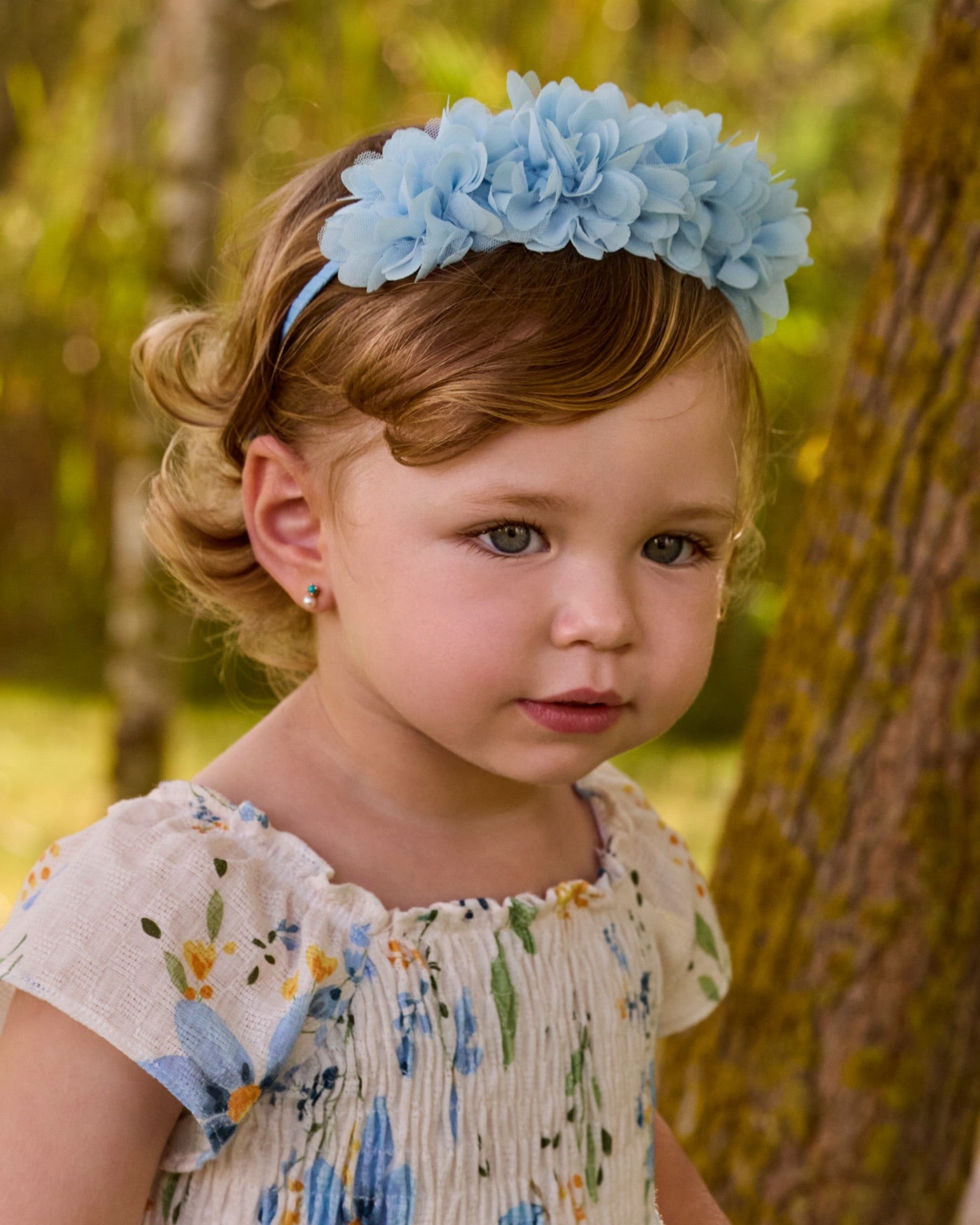 Mayoral Baby Girls Flower Headband_ 10154