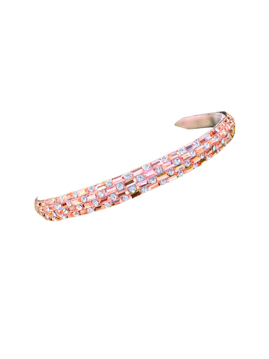 Petit Adele Jeweled Pink Headband _ PAHA148-1SZ-PNK