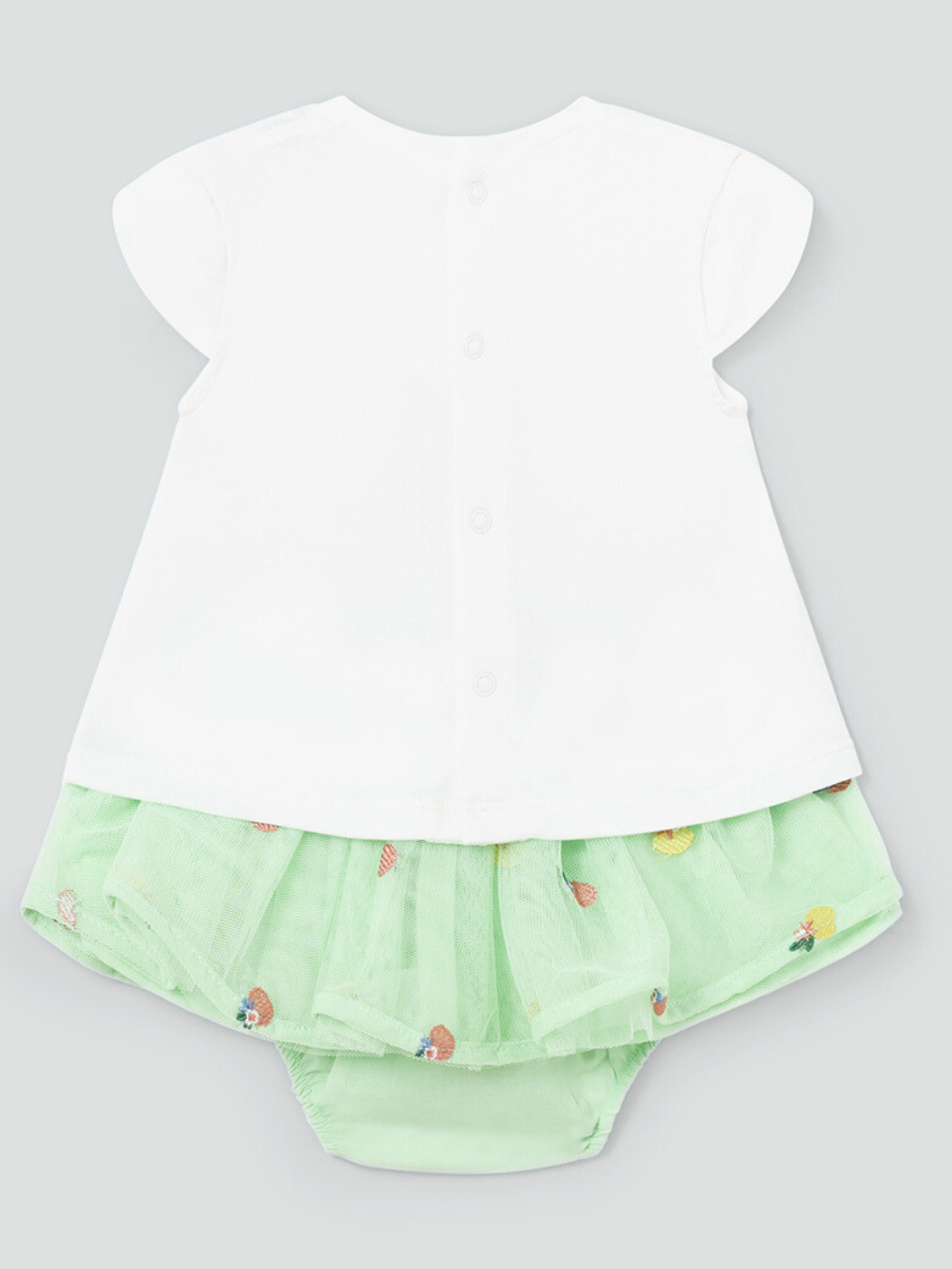 Mayoral Baby Newborn Tulle Skirt Set_ 1838-48