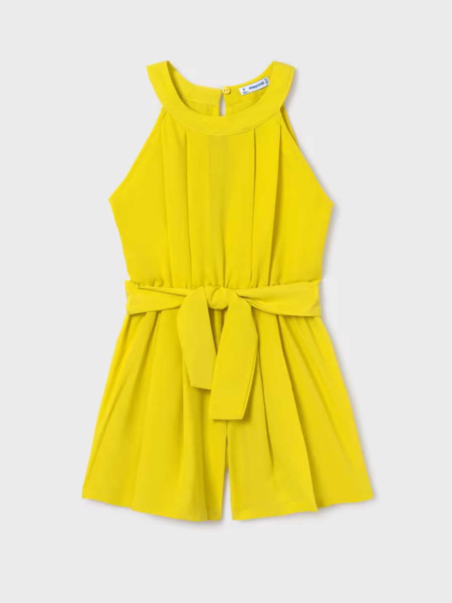 Mayoral Junior Yellow Romper_ 6854-51