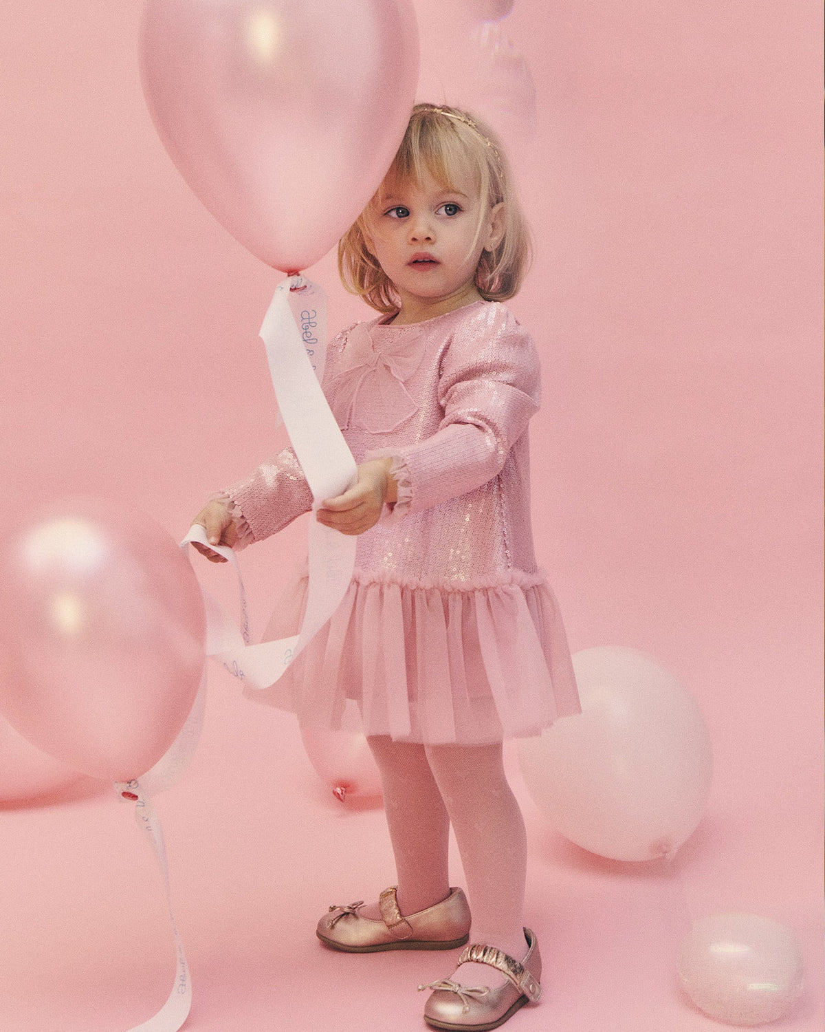 Abel & Lula Baby Girls Sequin Dress