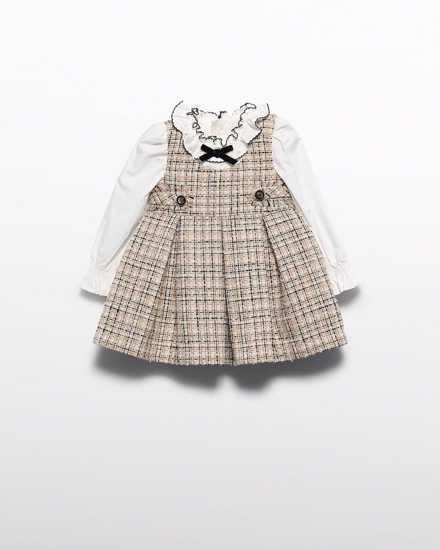 Abel & Lula Baby Girls Tweed Dress