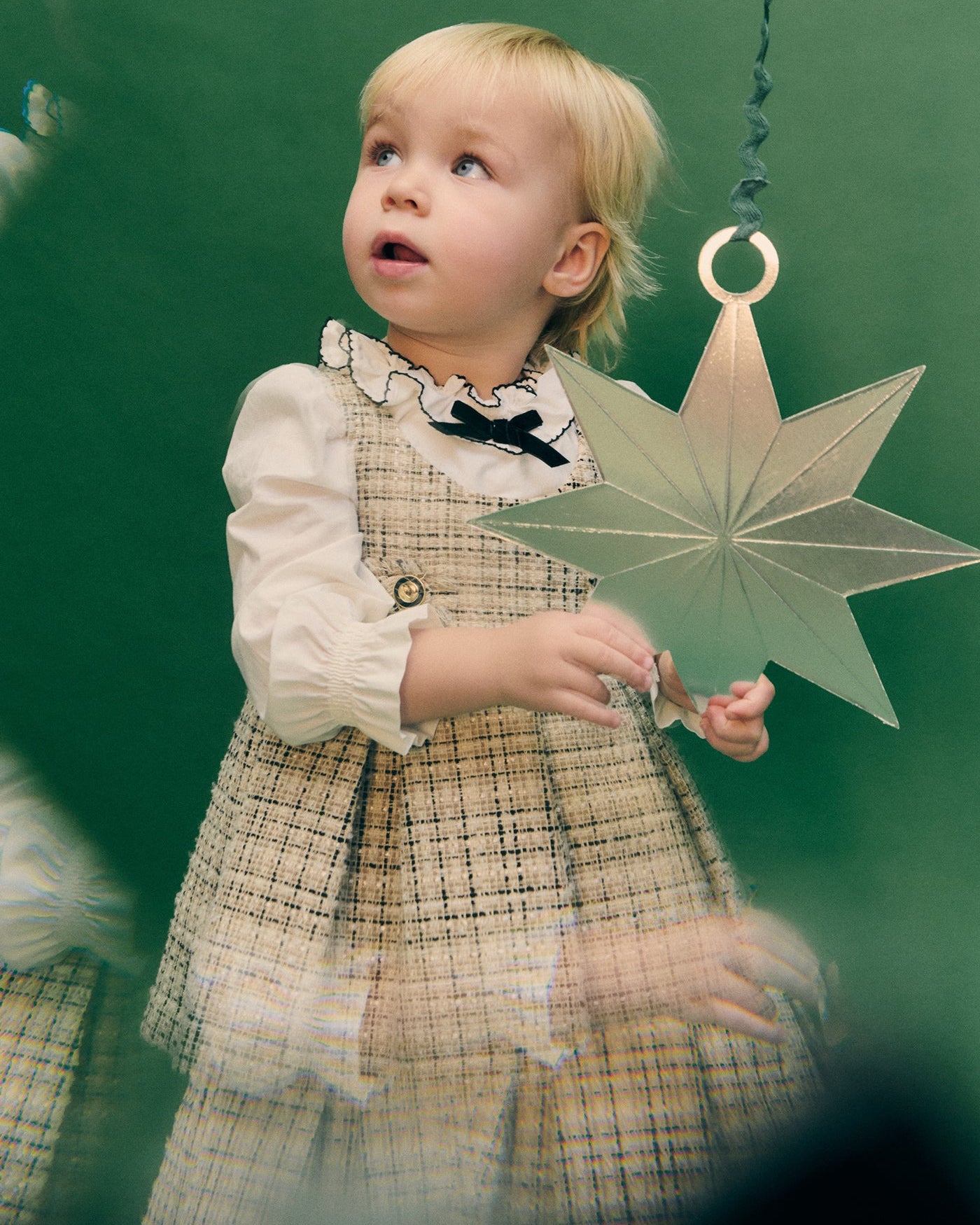 Abel & Lula Baby Girls Tweed Dress