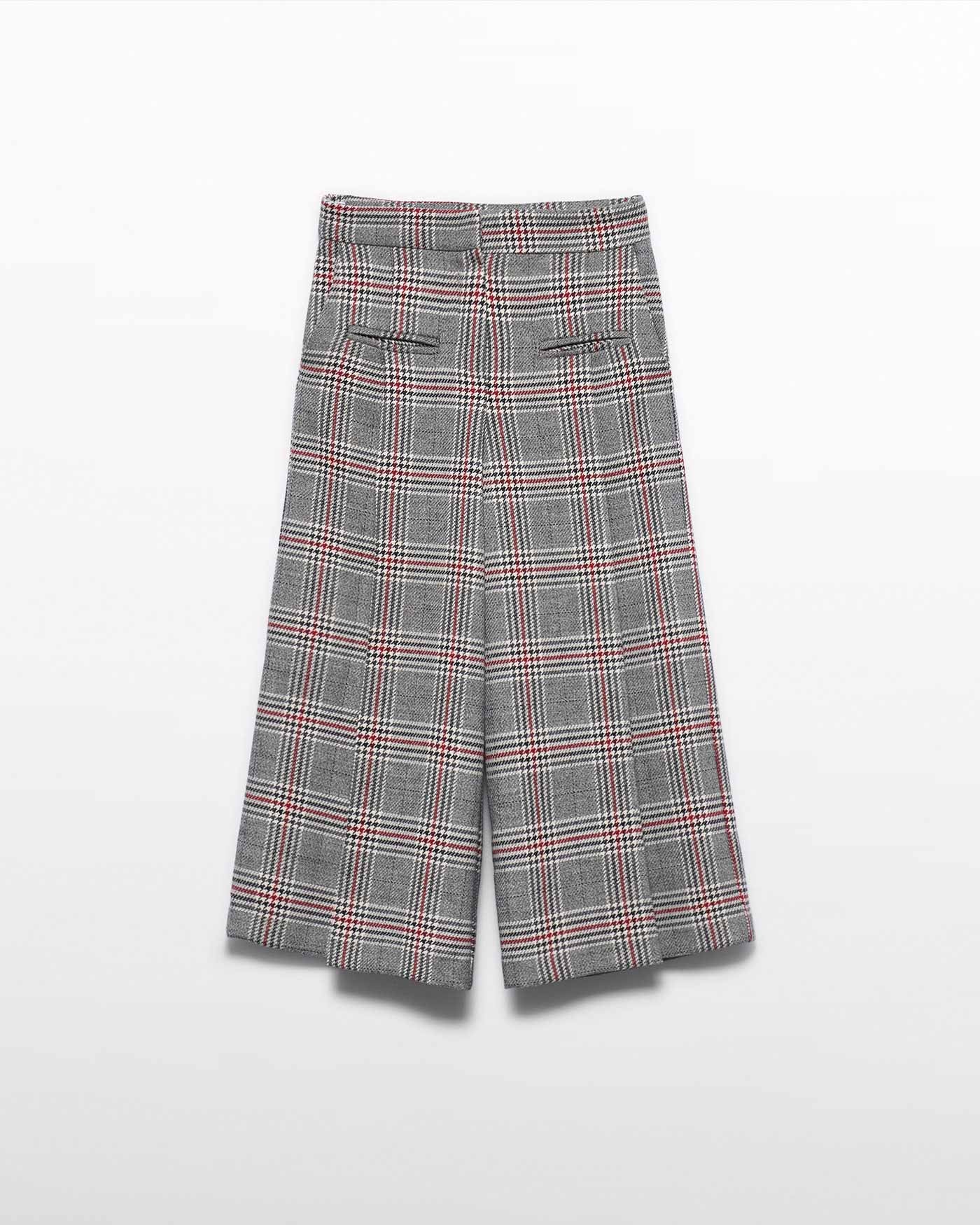 Abel & Lula Girls Checked Culotte Pants