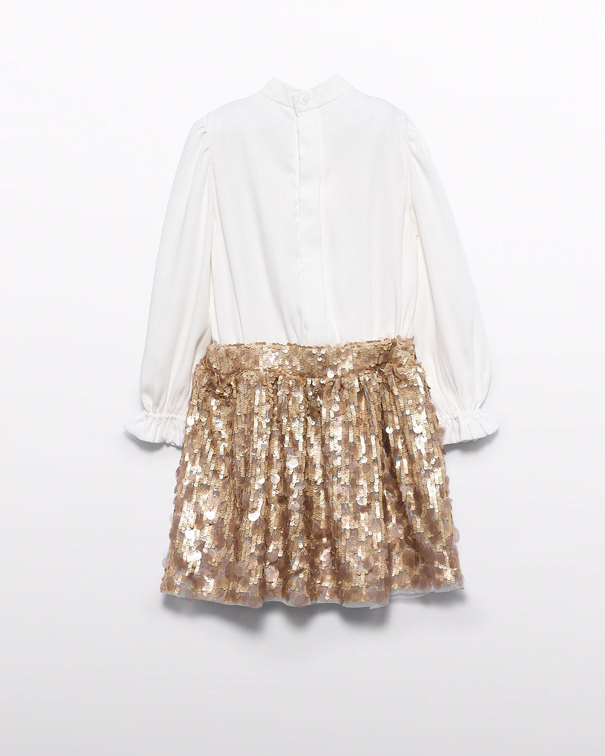 Abel & Lula Girls Combined Sequin Dress