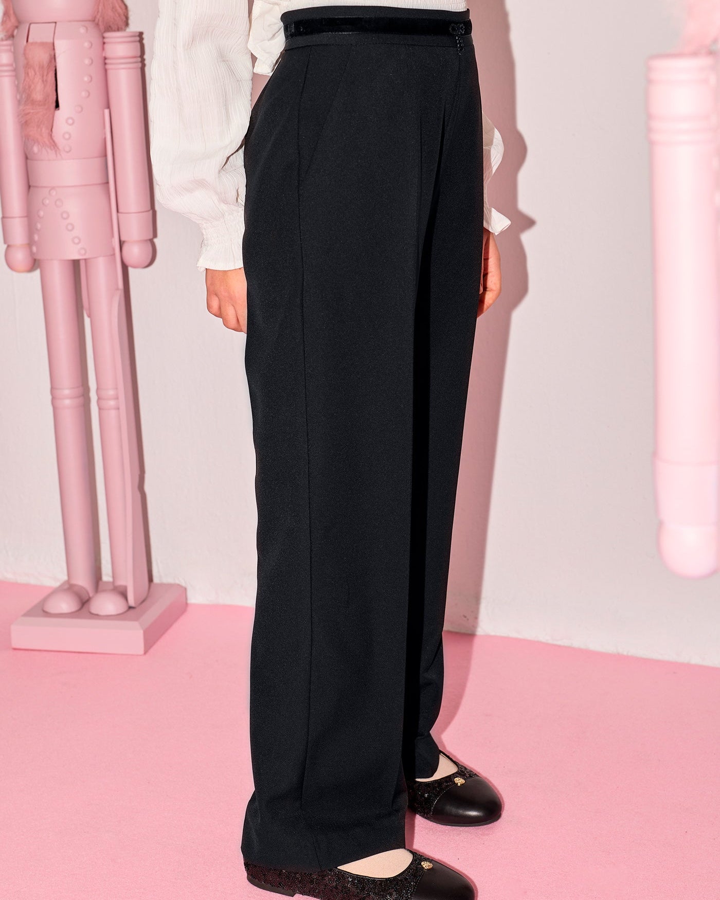 Abel & Lula Girls Crepe Pants