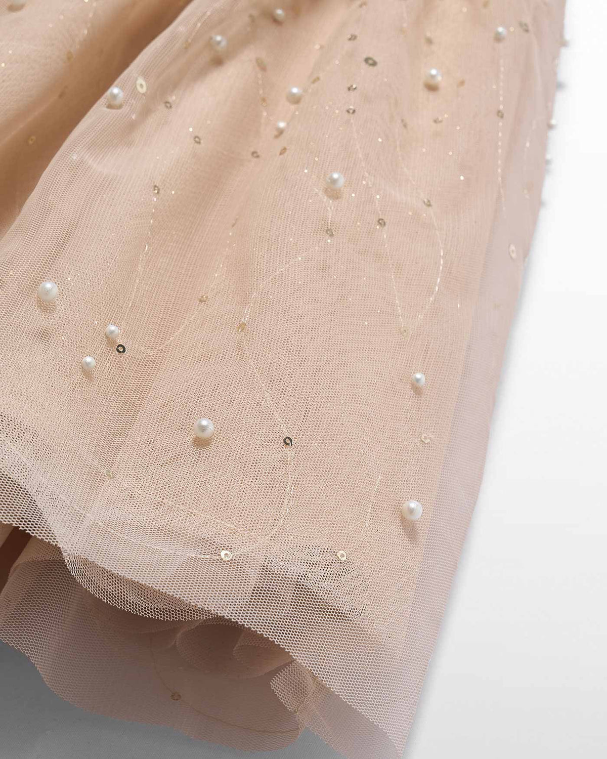 Abel & Lula Girls Midi Skirt with Pearls
