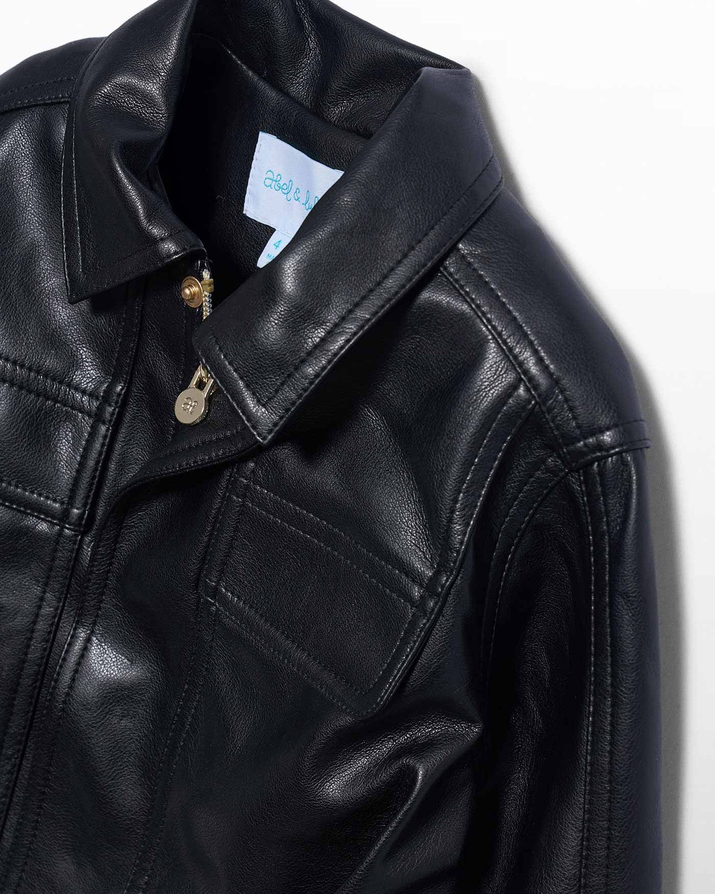 Abel & Lula Girls Pleather Jacket