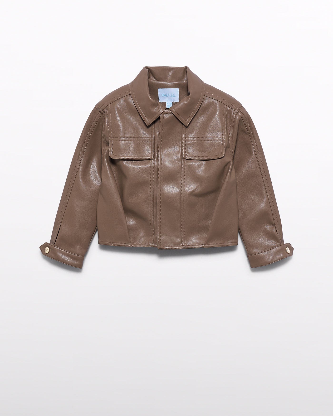 Abel & Lula Girls Pleather Jacket