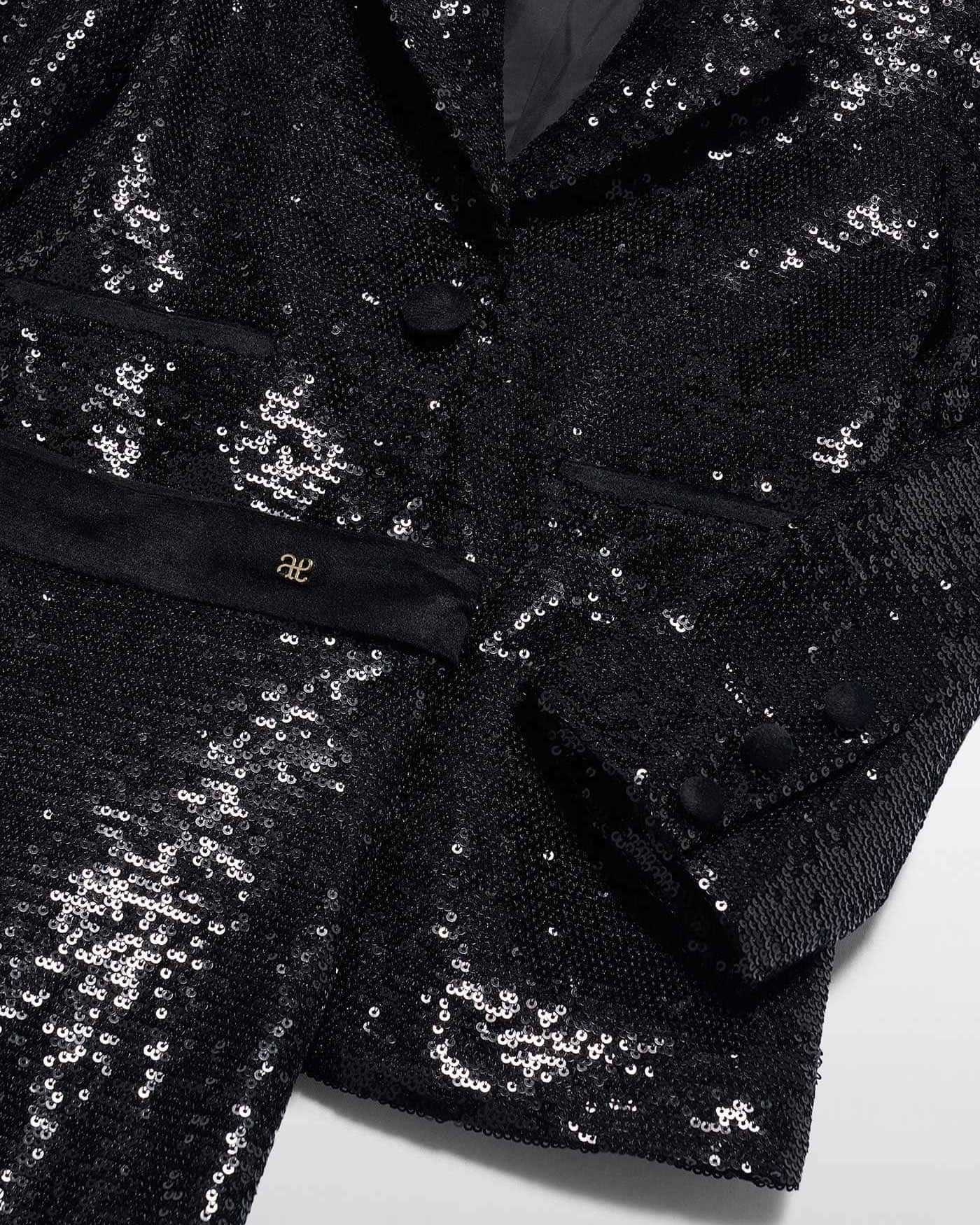 Abel & Lula Girls Sequin Suit