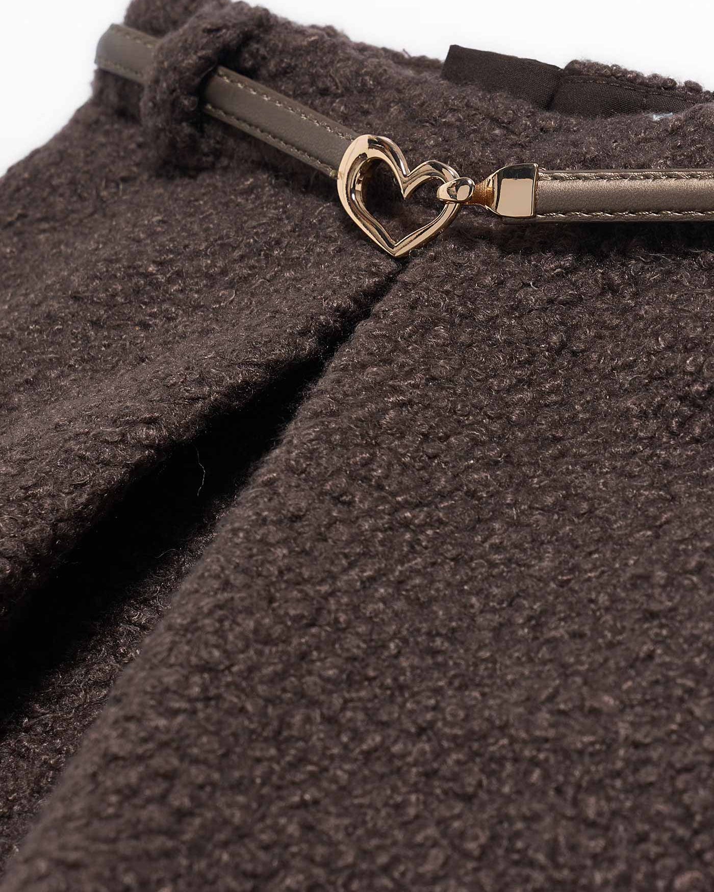 Abel & Lula Girls Sherpa Skirt