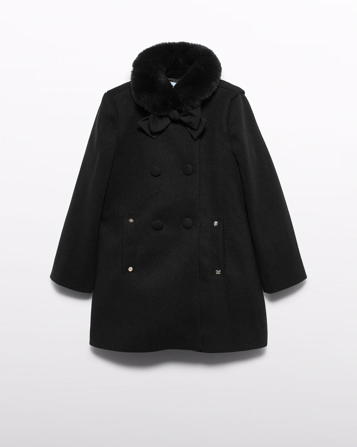 Abel & Lula Girls Wool Coat