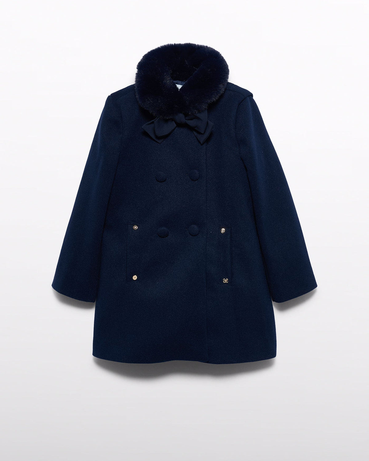 Abel & Lula Girls Wool Coat