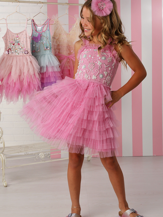 Ooh! La La! Candy Pink Adeline Dress _ SS2464