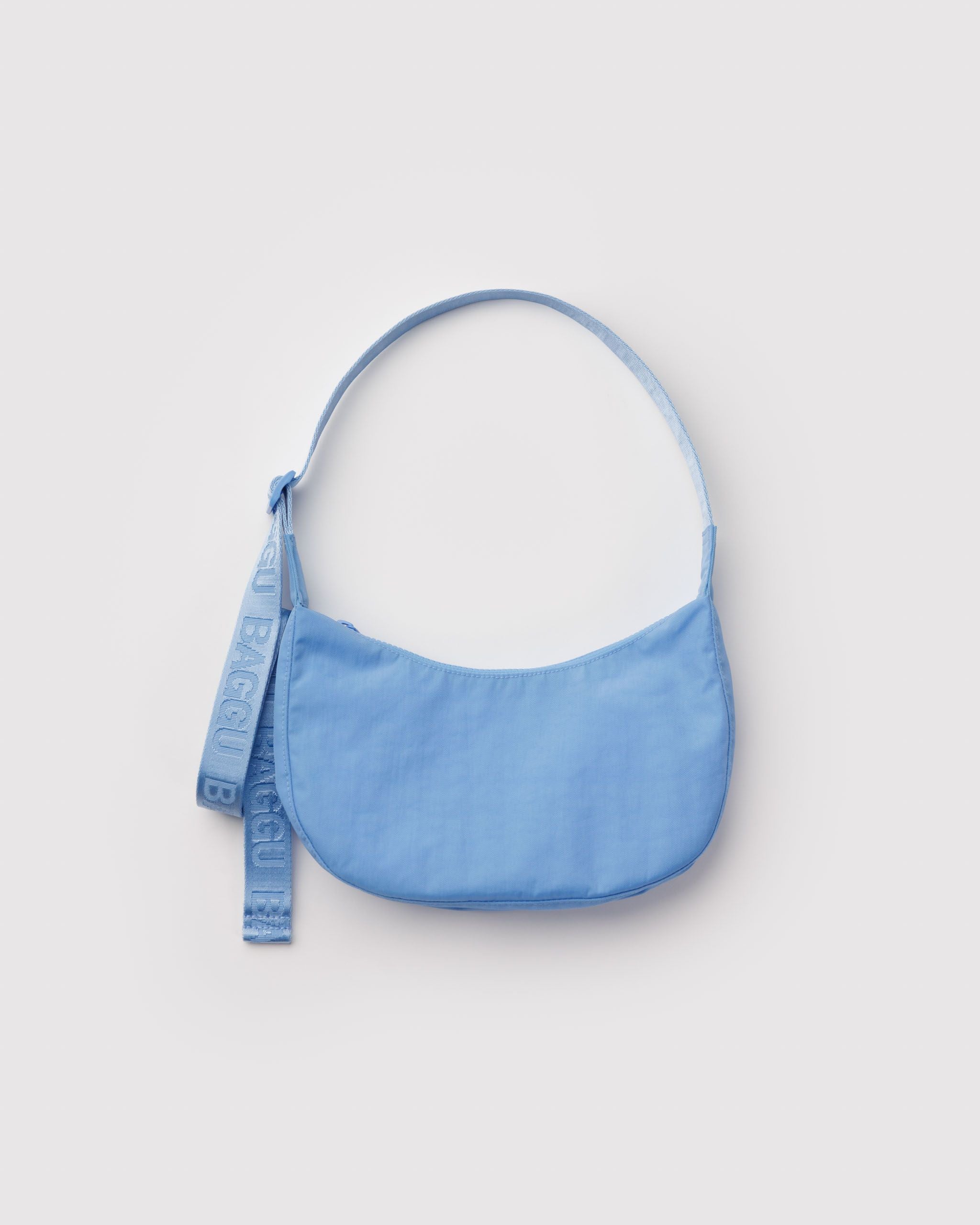 Baggu Small Nylon Light Blue Crescent Bag
