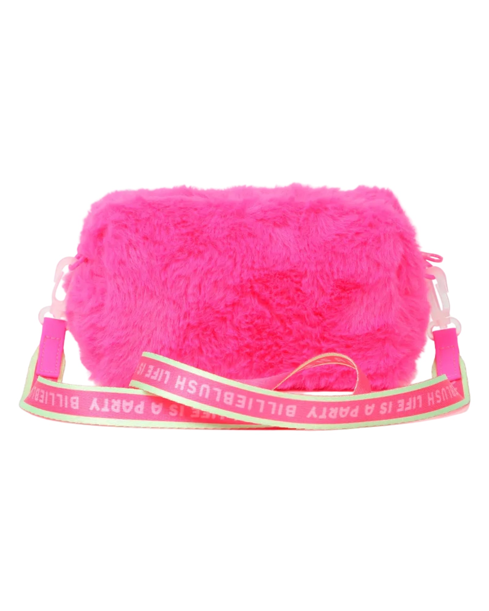 Billie Blush Girls Fur Bag 