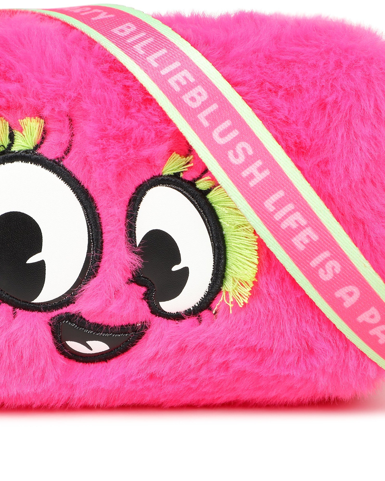 Billie Blush Girls Fur Bag 