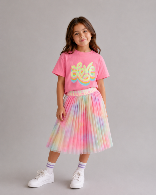 Billie Blush Girls Love T-Shirt_ U21931