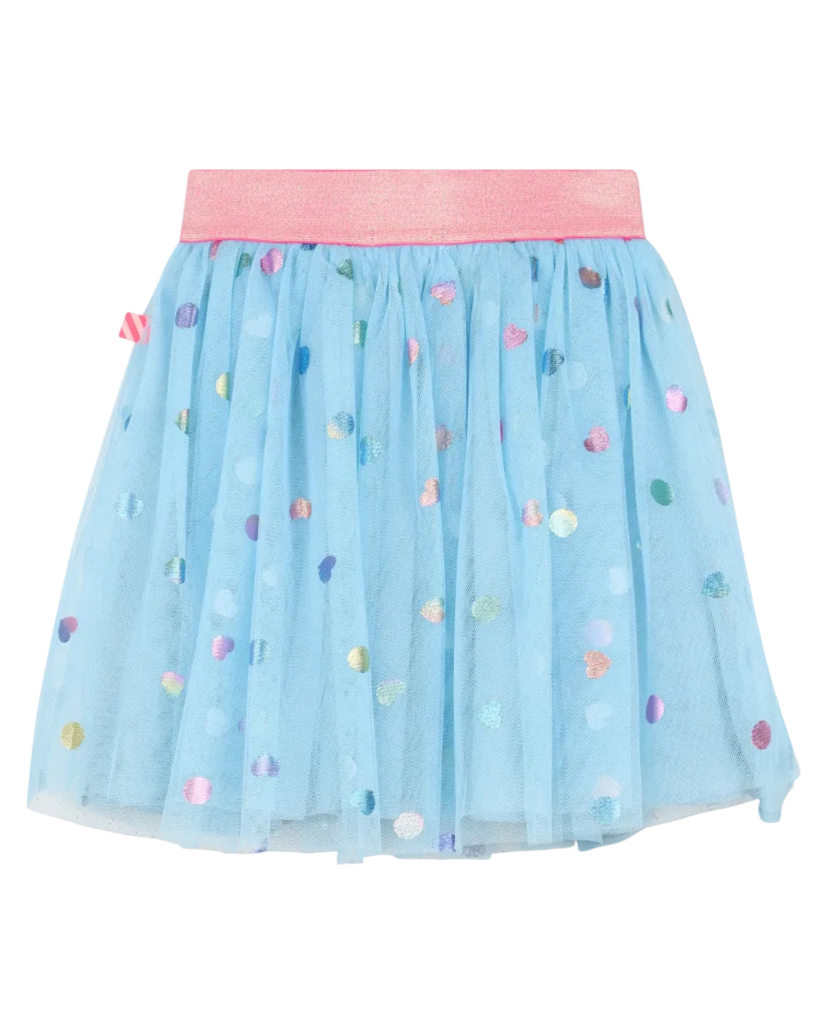 Billie Blush Girls Mesh Skirt