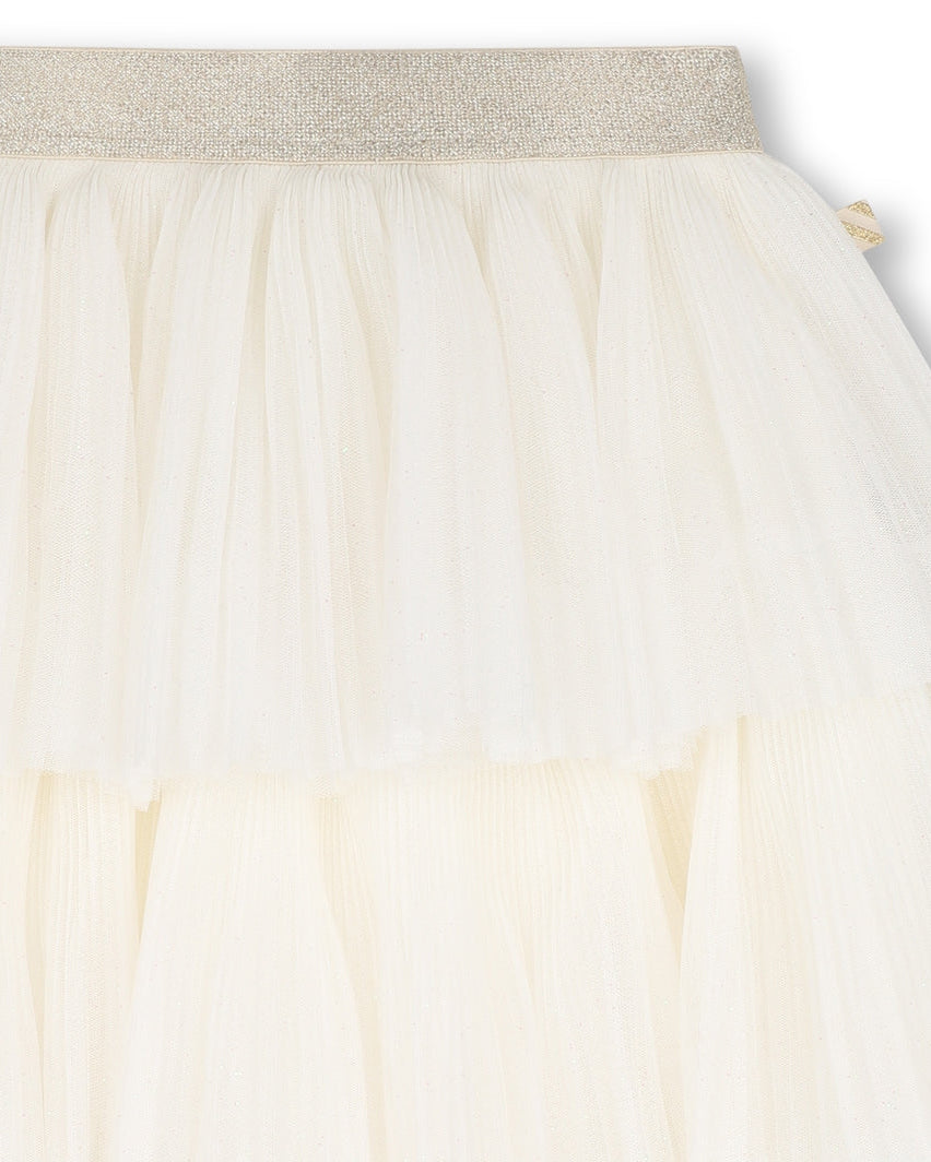 Billie Blush Mesh Ceremony Skirt