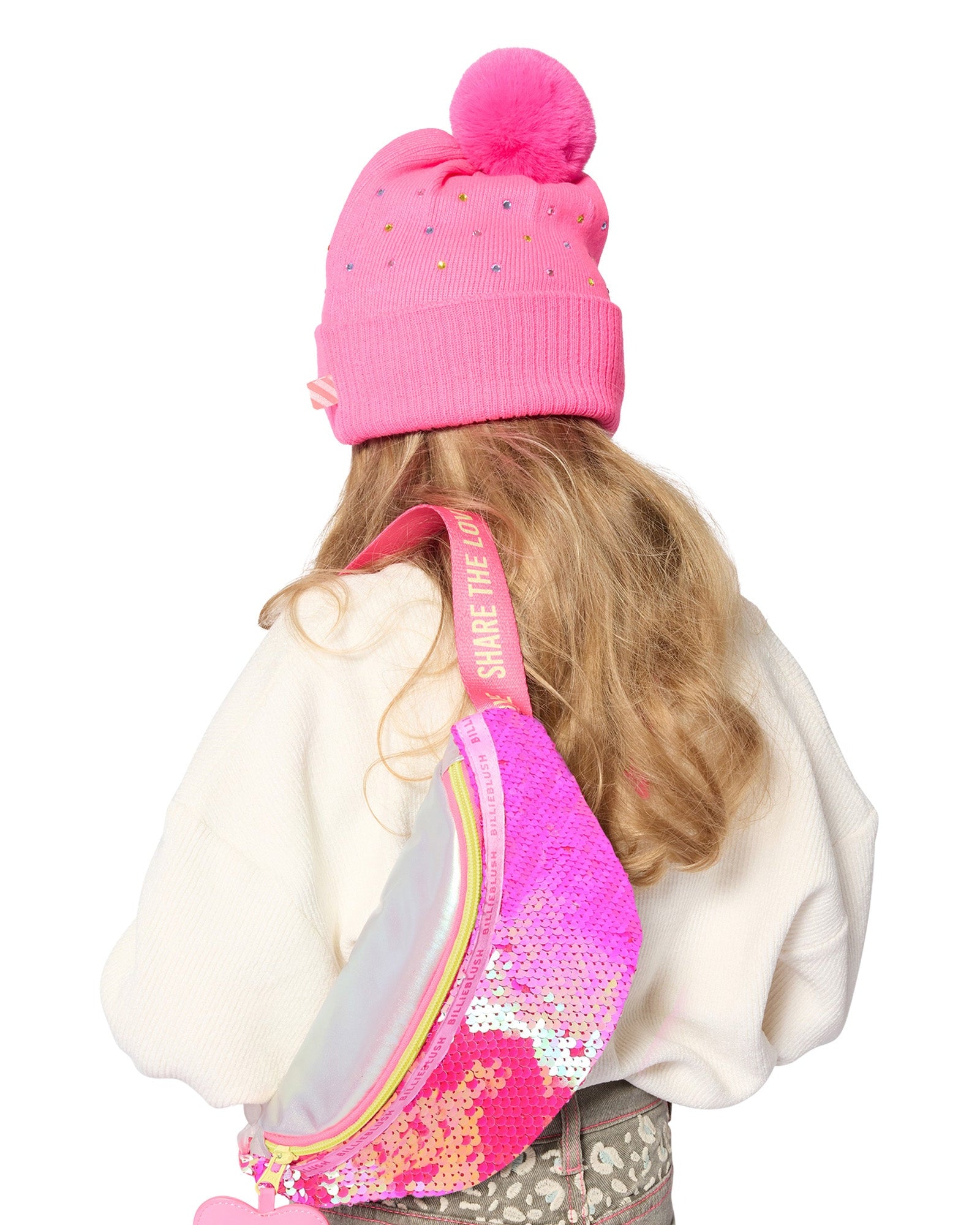 Billieblush Girls Sequin Fanny Pack