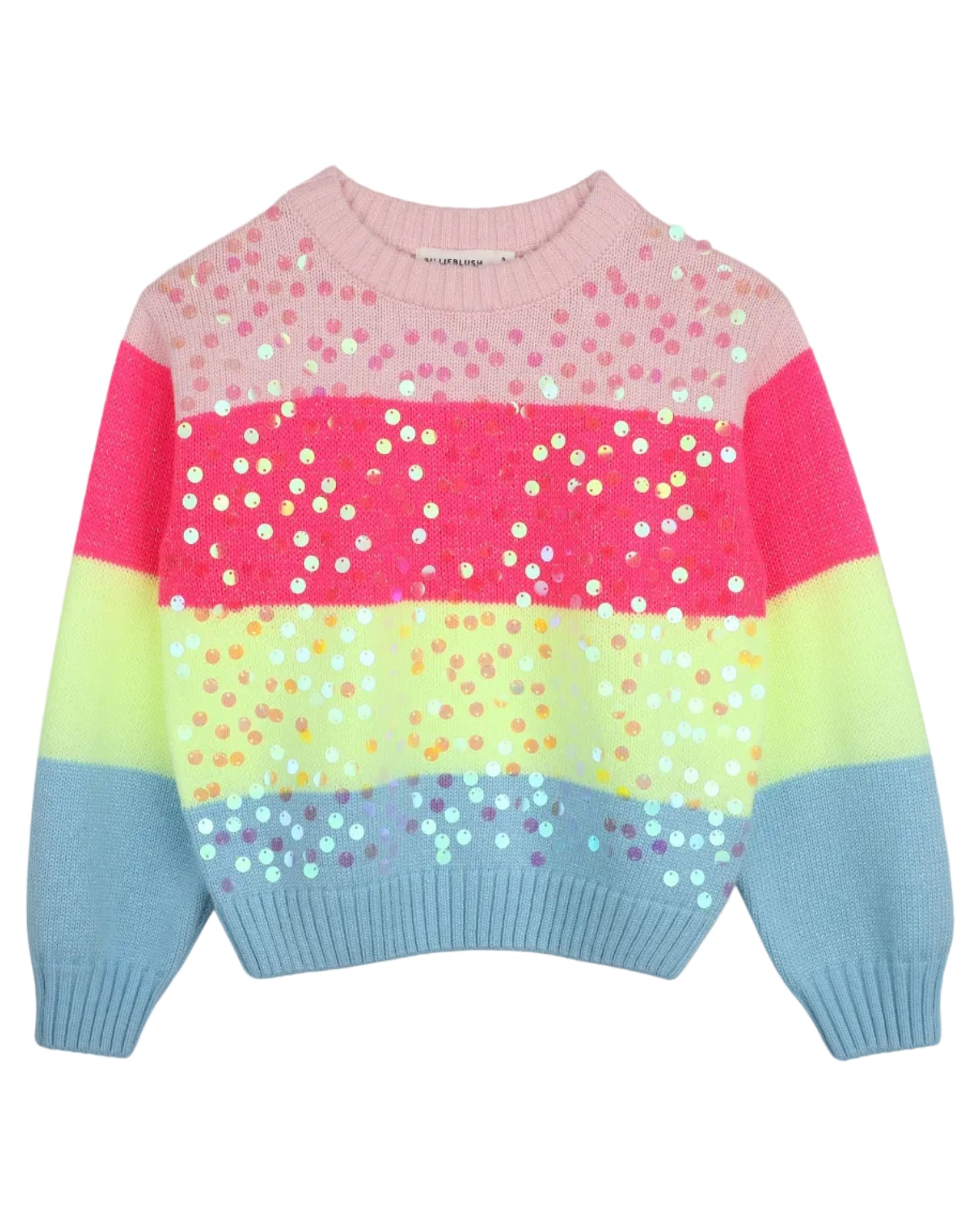 Billieblush Girls Striped Sweater