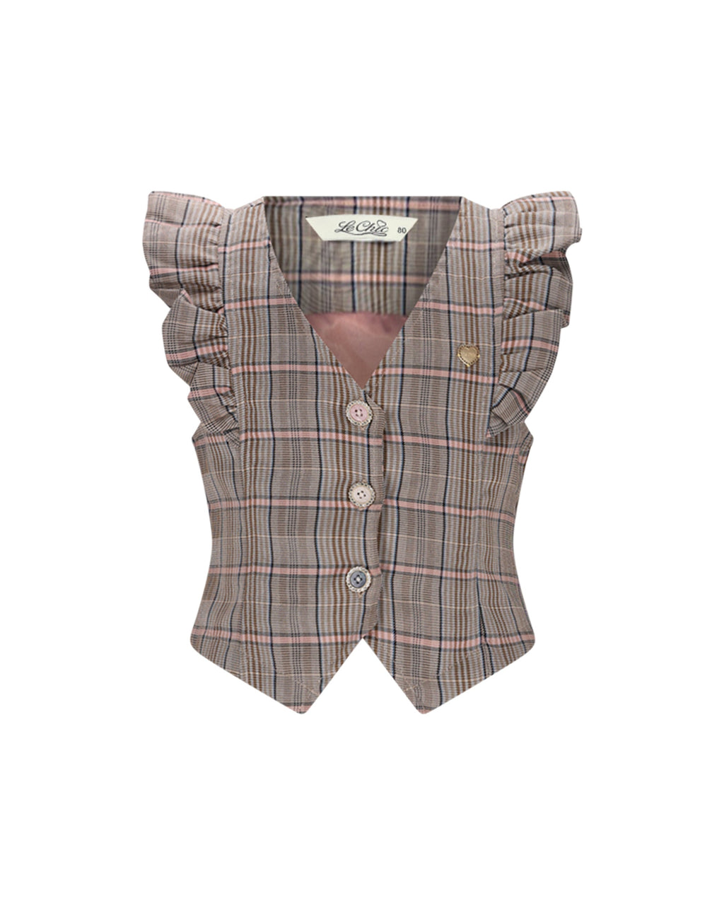 Le Chic Girls Elize Waistcoat & Skirt Set_ C508-5105