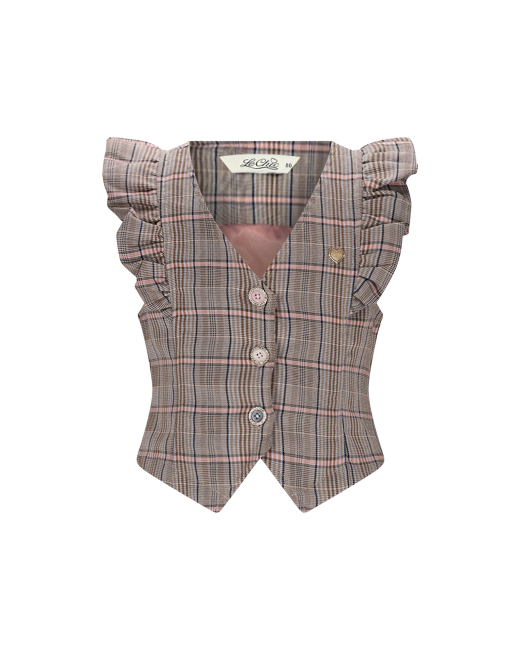 Le Chic Girls Elize Waistcoat & Skirt Set_ C508-5105