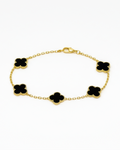 Girls 5 Motif Clover Bracelet_ SB1