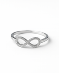 Evershine Infinity Silver Ring_ 57528