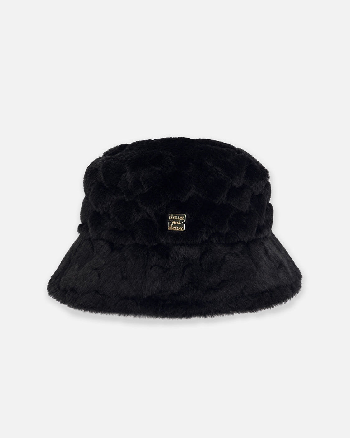 Deux Par Deux Girls Faux fur Bucket Hat