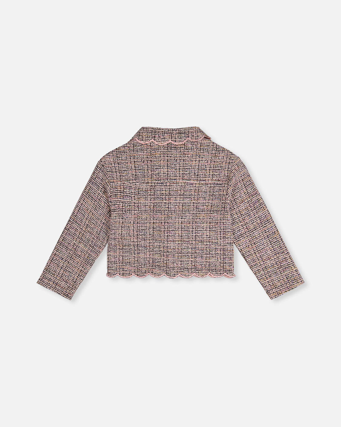 Deux Par Deux Girls Tweed Jacket
