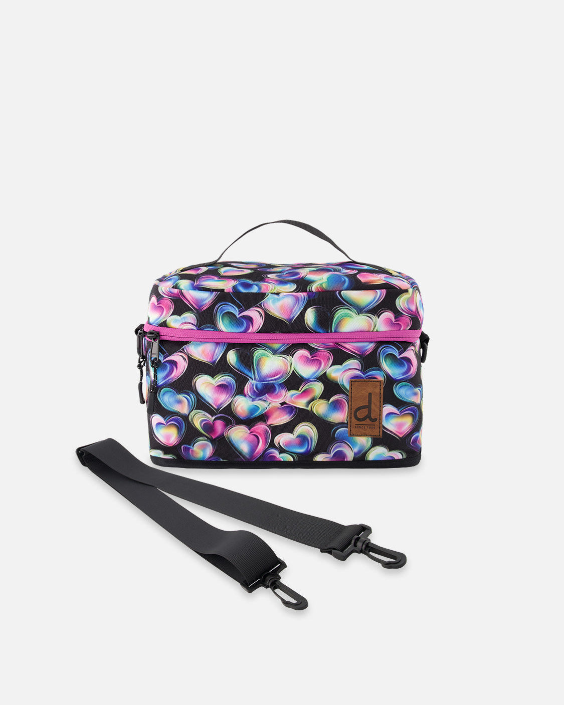 Deux Par Deux Hearts Lunch Bag_ J20ZBL