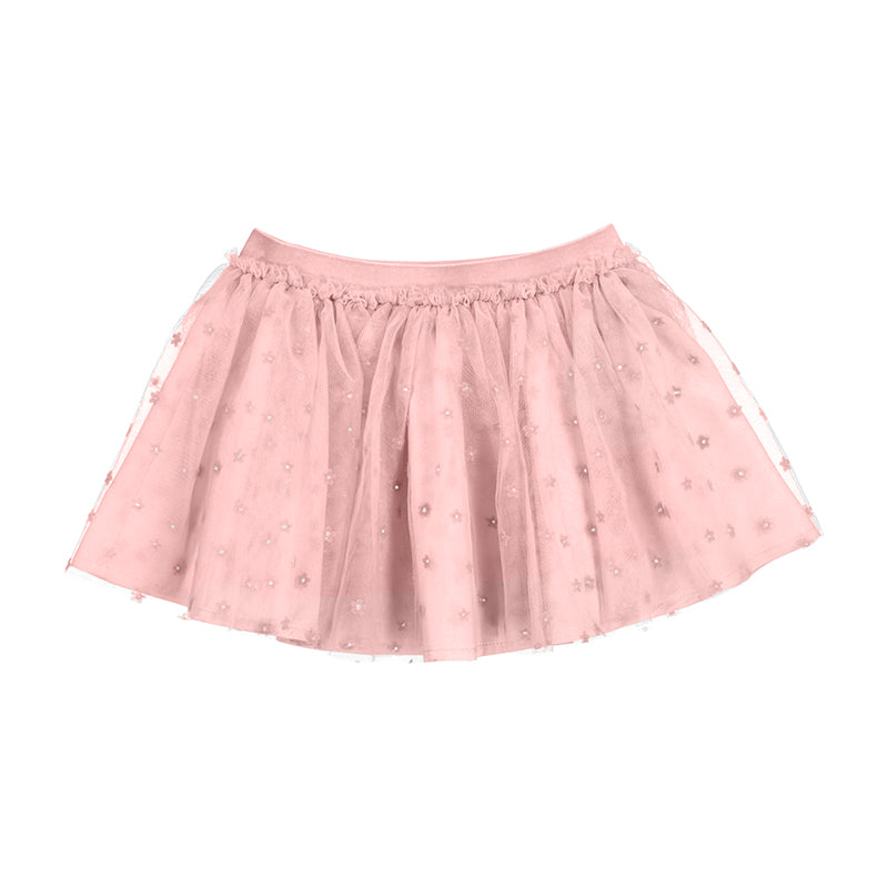 Baby Girl Flower Tulle Skirt