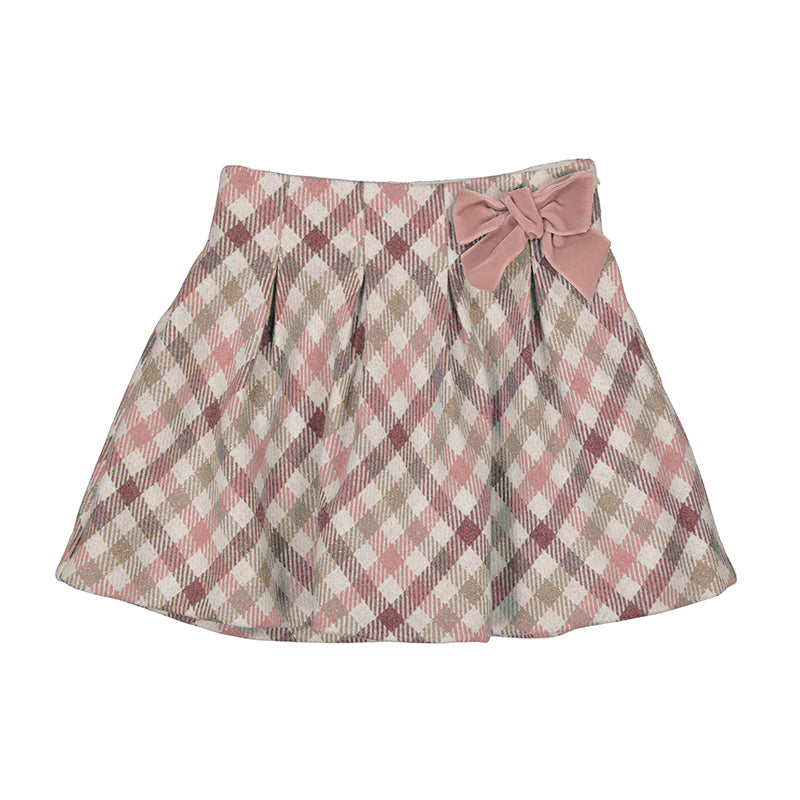 Girls Checkered Skirt