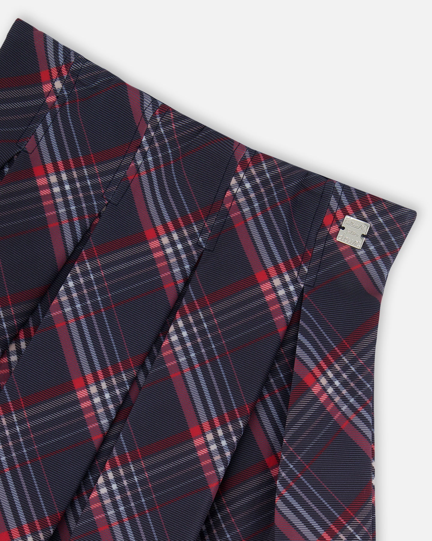 Deux Par Deux Girls Pleated Milano Skirt_ H20I80