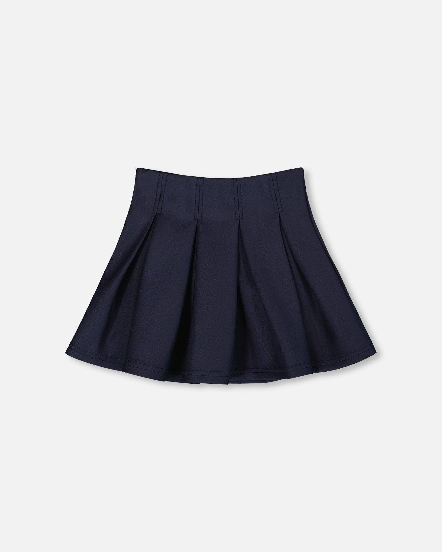 Deux Par Deux Girls Pleated Milano Skirt_ H20I80
