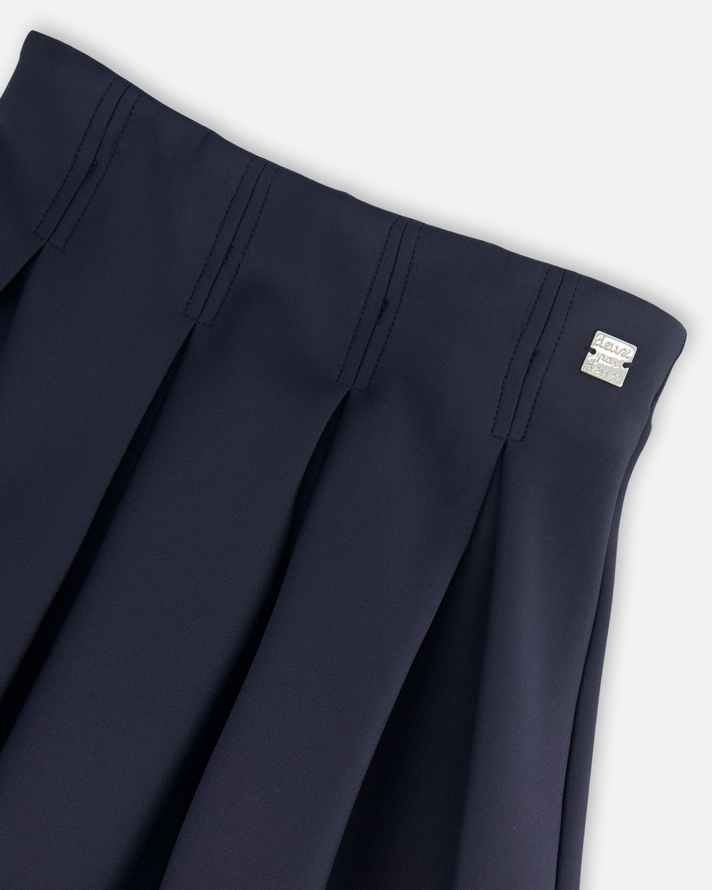Deux Par Deux Girls Pleated Milano Skirt_ H20I80