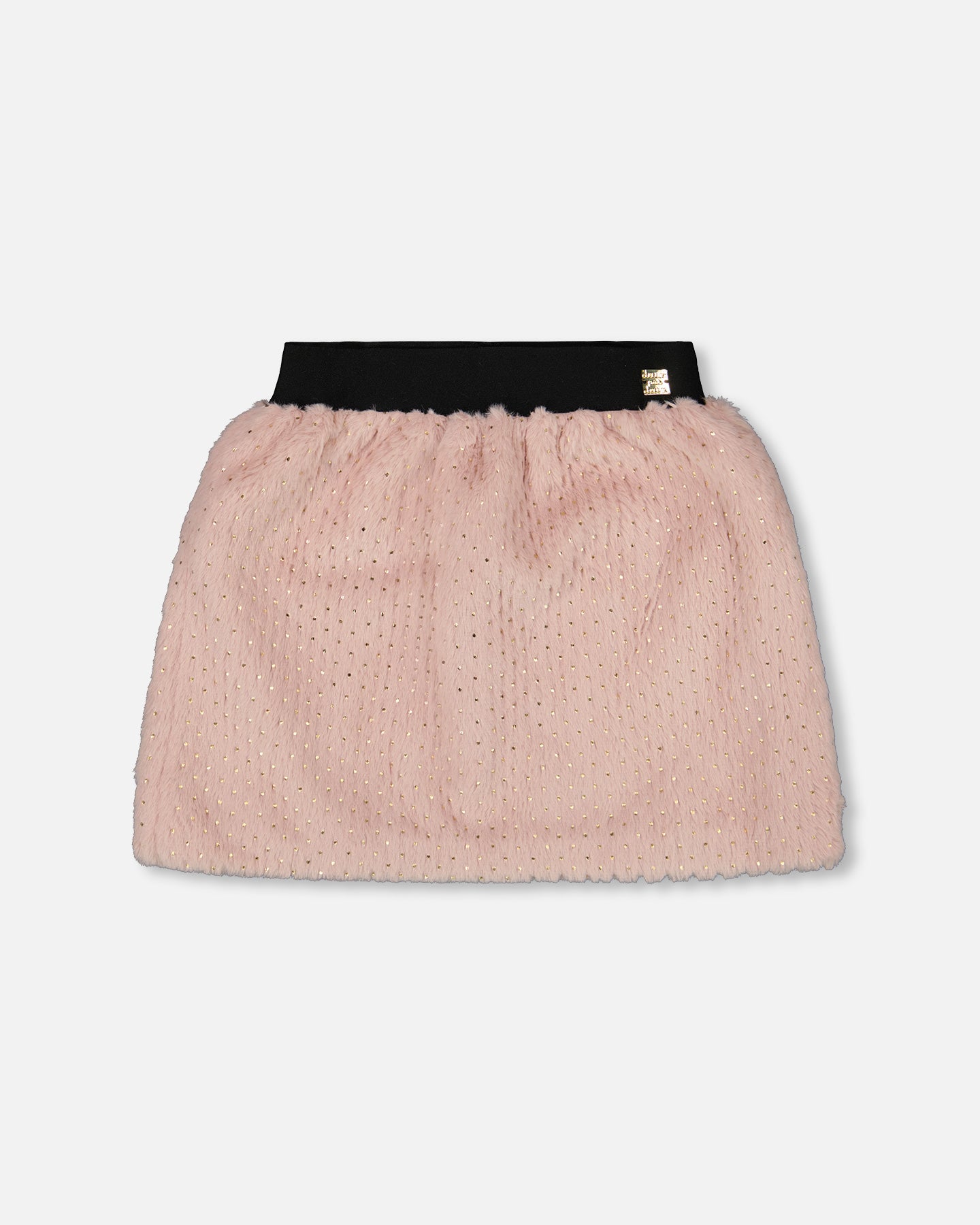 Deux Par Deux Girls Fake Fur Skirt_ H20Q80