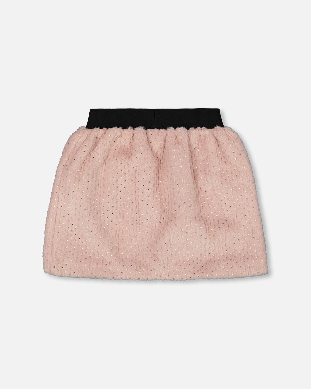 Deux Par Deux Girls Fake Fur Skirt_ H20Q80