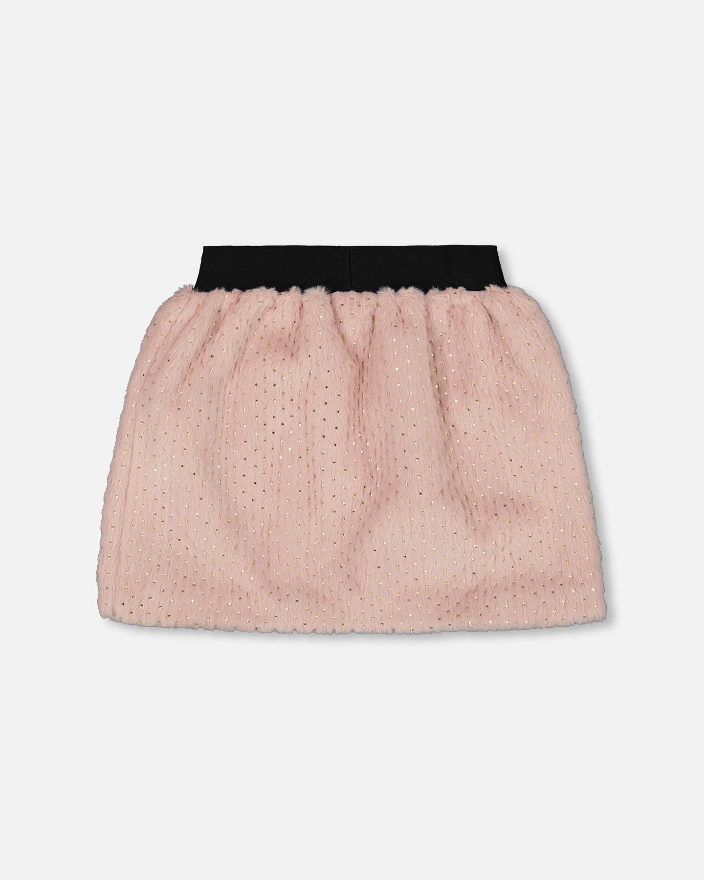 Deux Par Deux Girls Fake Fur Skirt_ H20Q80