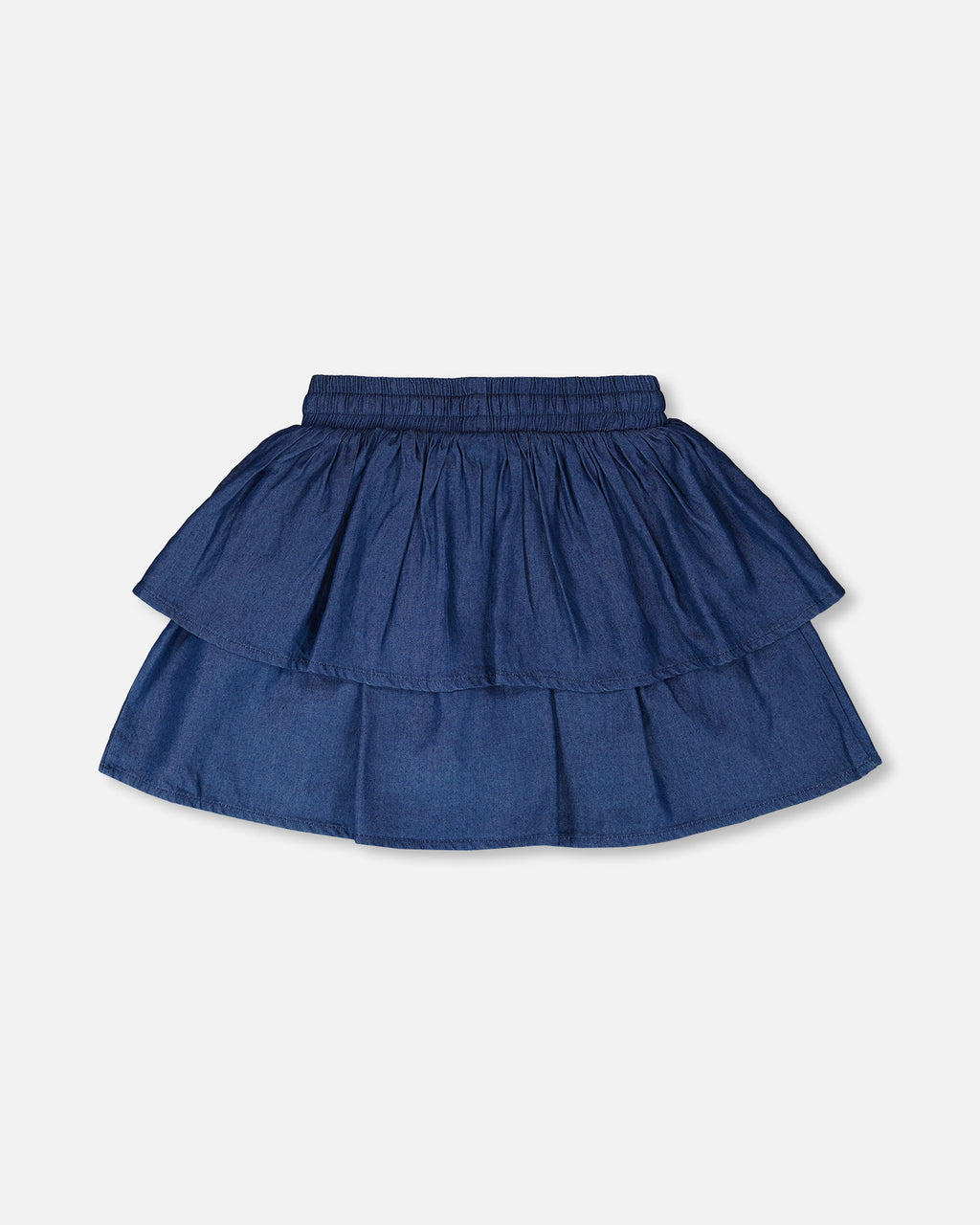 Deux Par Deux Girls Chambray Skort_ H30H80
