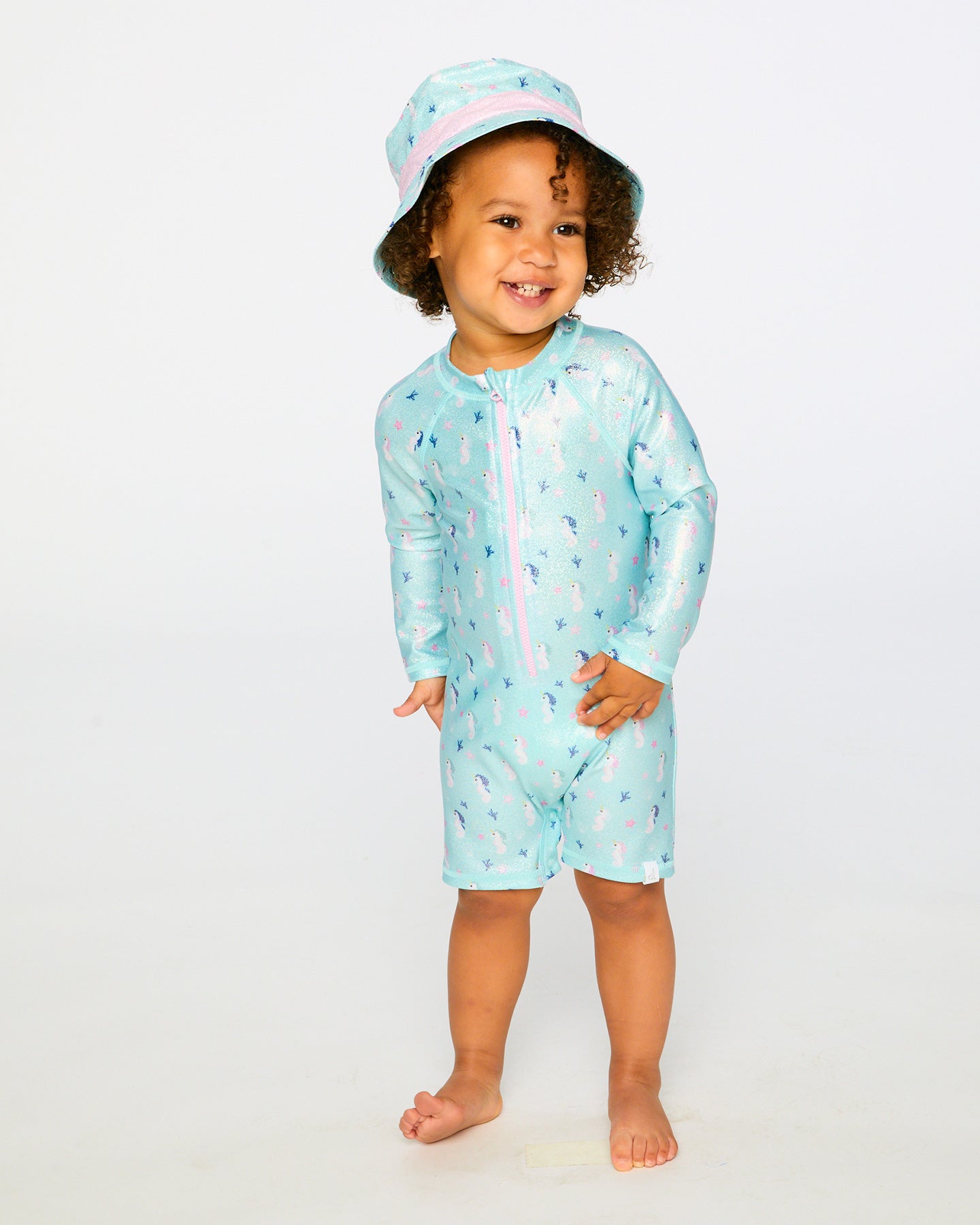 Deux Par Deux Baby Girls Swimsuit_ H30OG60