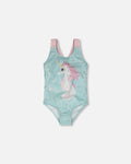Deux Par Deux Girls One Piece Swimsuit_ H30OG90