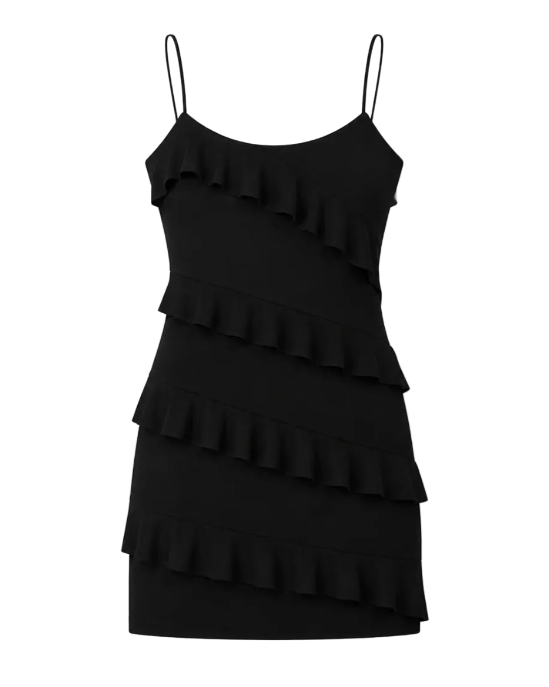 KatieJ Girls Wanda Mesh Ruffle Dress